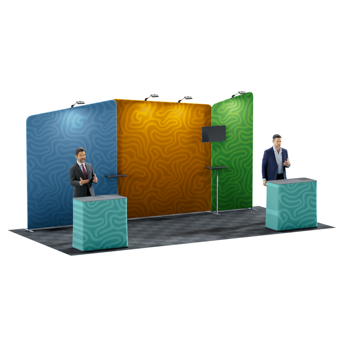 20' Trade Show Booth Kit - Style 7