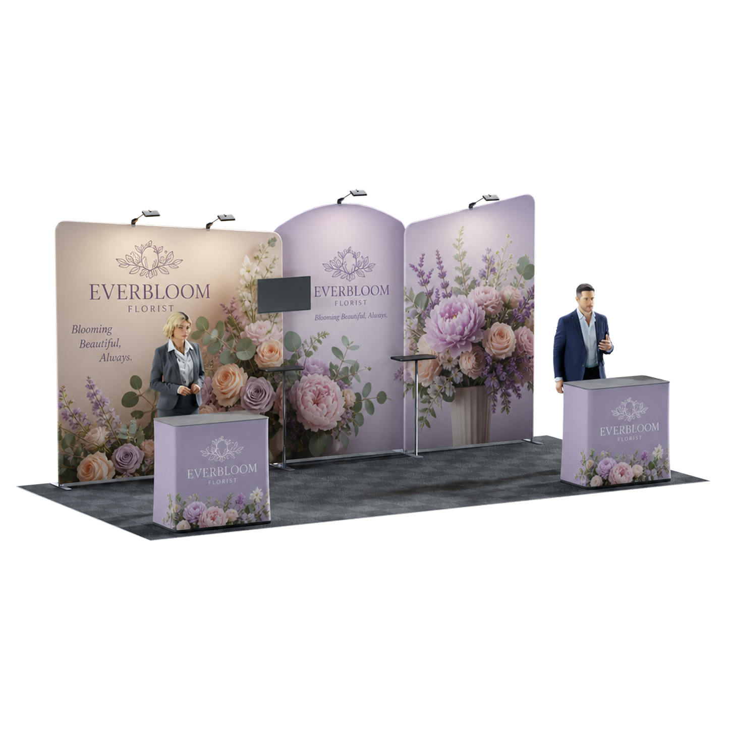20' Trade Show Booth Kit - Style 8