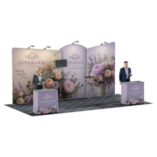 20' Trade Show Booth Kit - Style 8