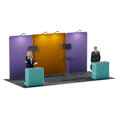 20' Trade Show Booth Kit - Style 9