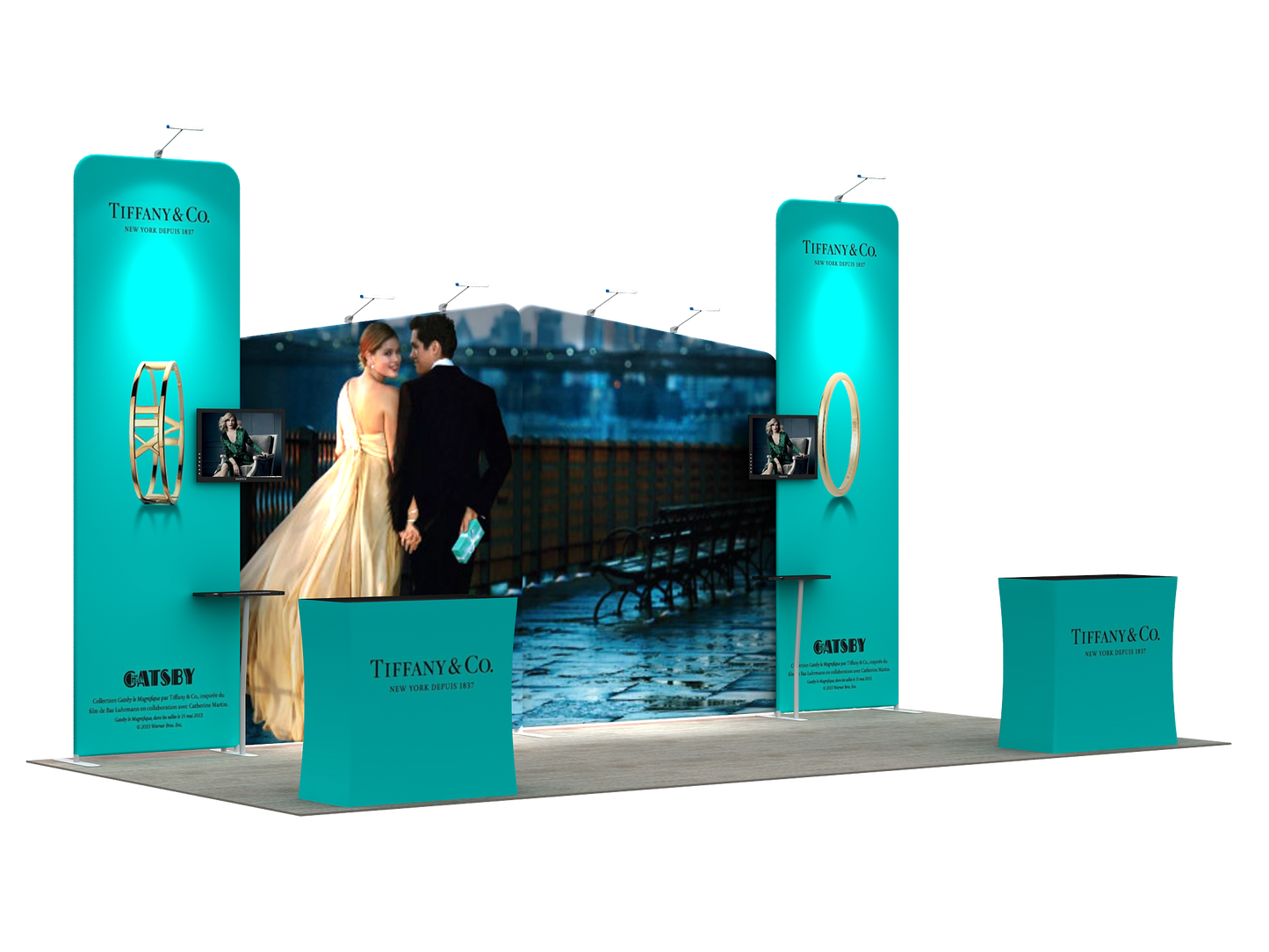 Graphic Replacement - 20' Exhibit Kit