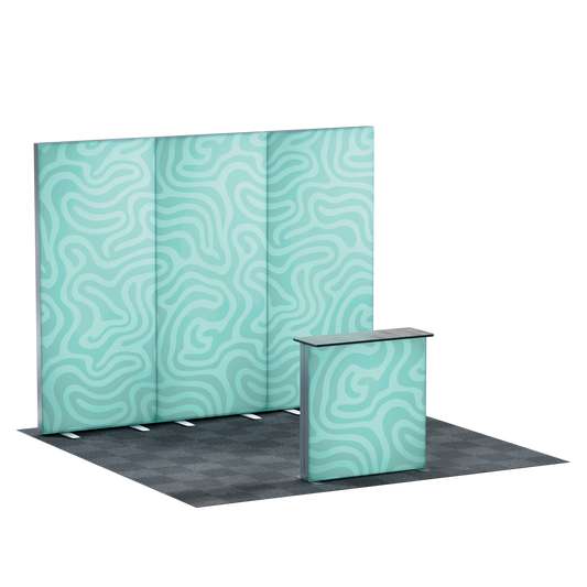 3' SEG Lightbox Booth Kit - front view
