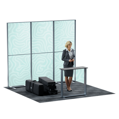 3' SEG Lightbox Booth Kit - dimensions and specifications