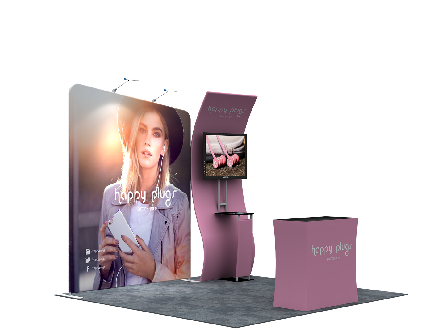 Graphic Replacement - 10' Exhibit Kit