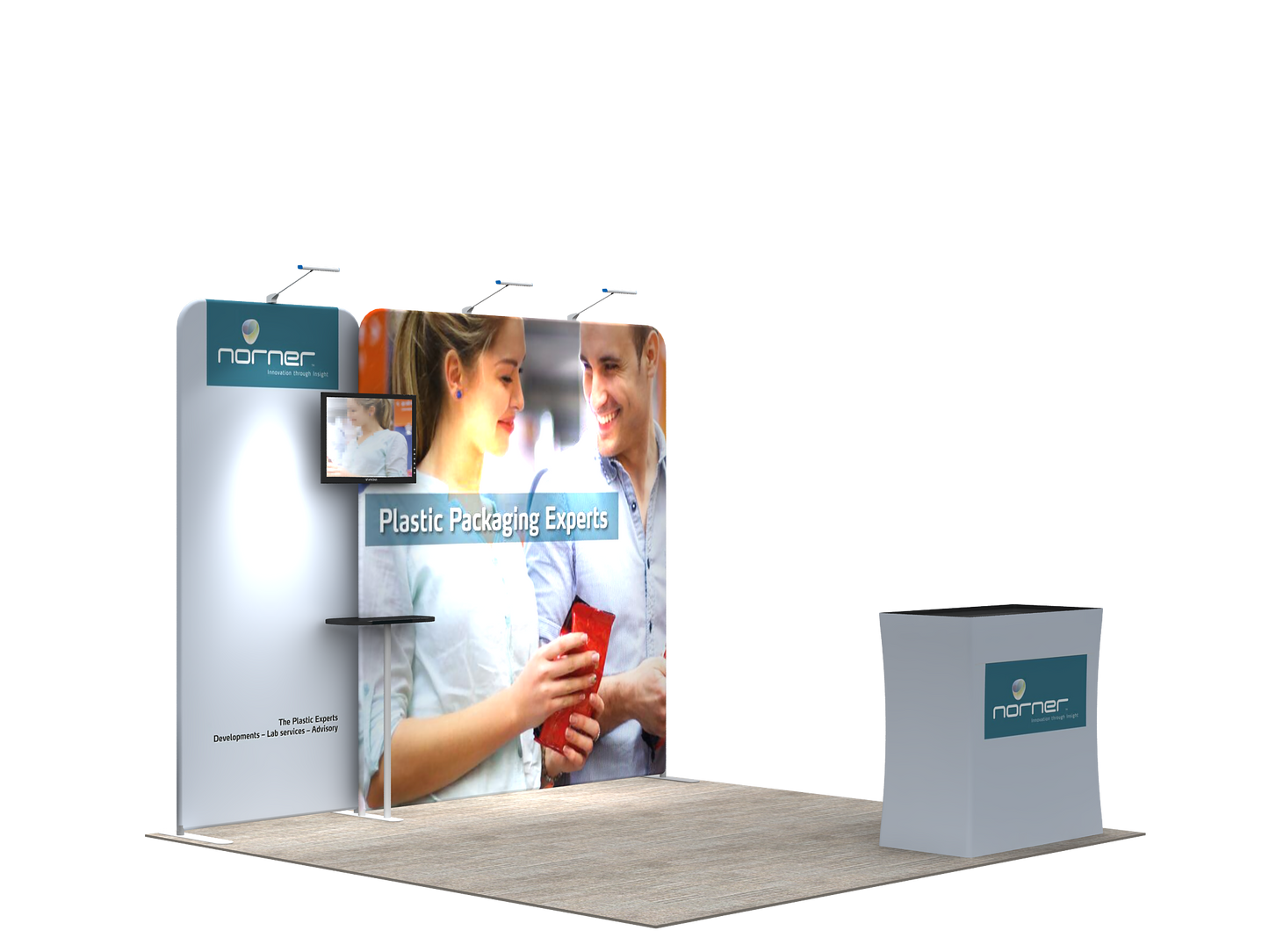 Graphic Replacement - 10' Exhibit Kit