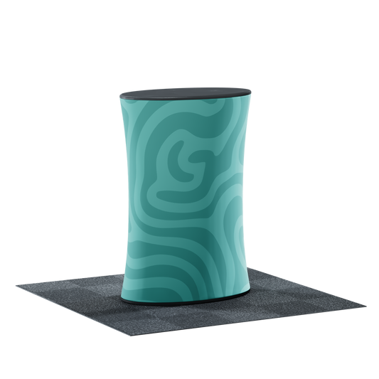 AutoPop Oval Podium