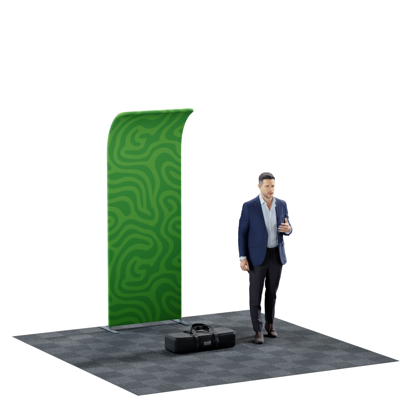 3' Portable Tension Fabric Backdrop