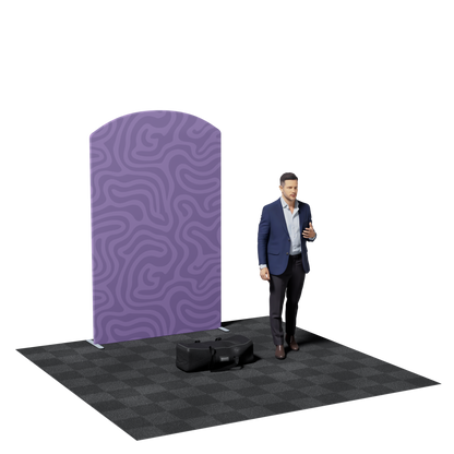 5' Tension Fabric Backdrop Replacement Graphic - Exhibition Display Custom Print