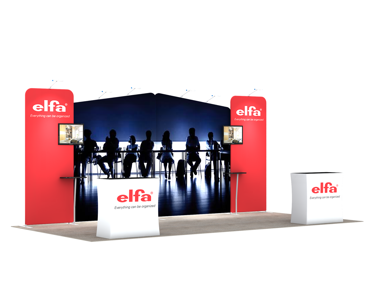 Graphic Replacement - 20' Exhibit Kit
