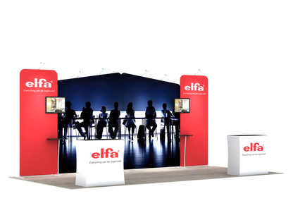 Graphic Replacement - 20' Exhibit Kit