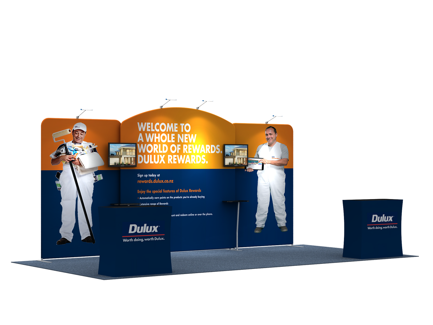 Graphic Replacement - 20' Exhibit Kit