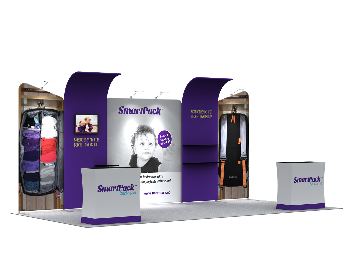 Graphic Replacement - 20' Exhibit Kit