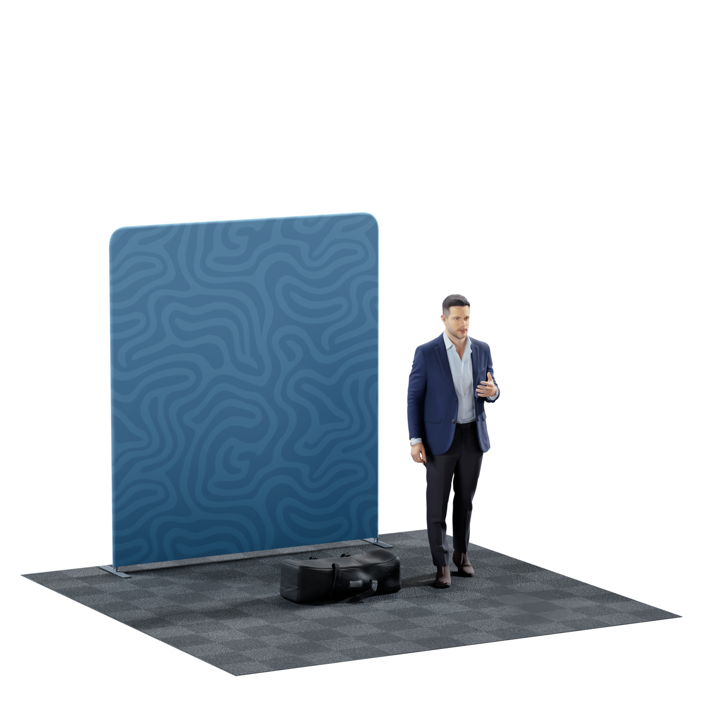 6.5' Portable Tension Fabric Backdrop