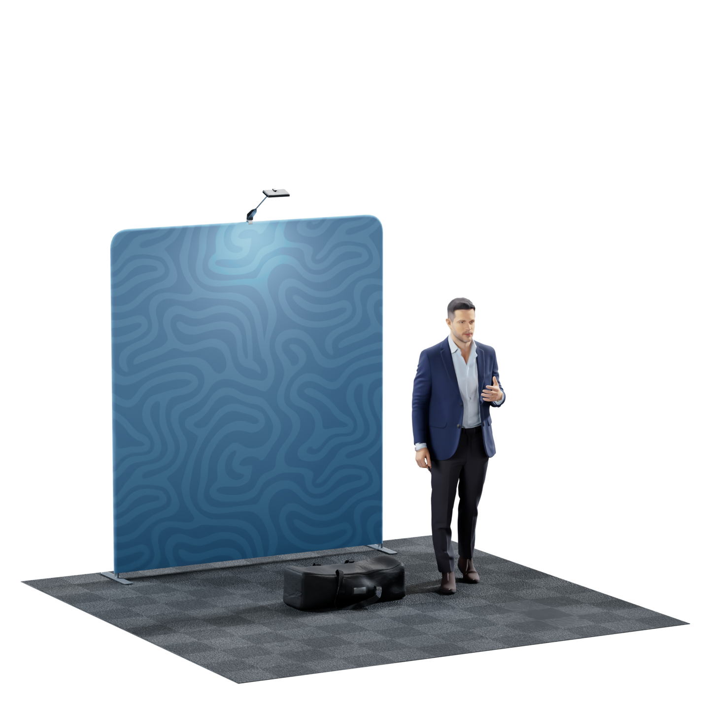 6.5' Portable Tension Fabric Backdrop