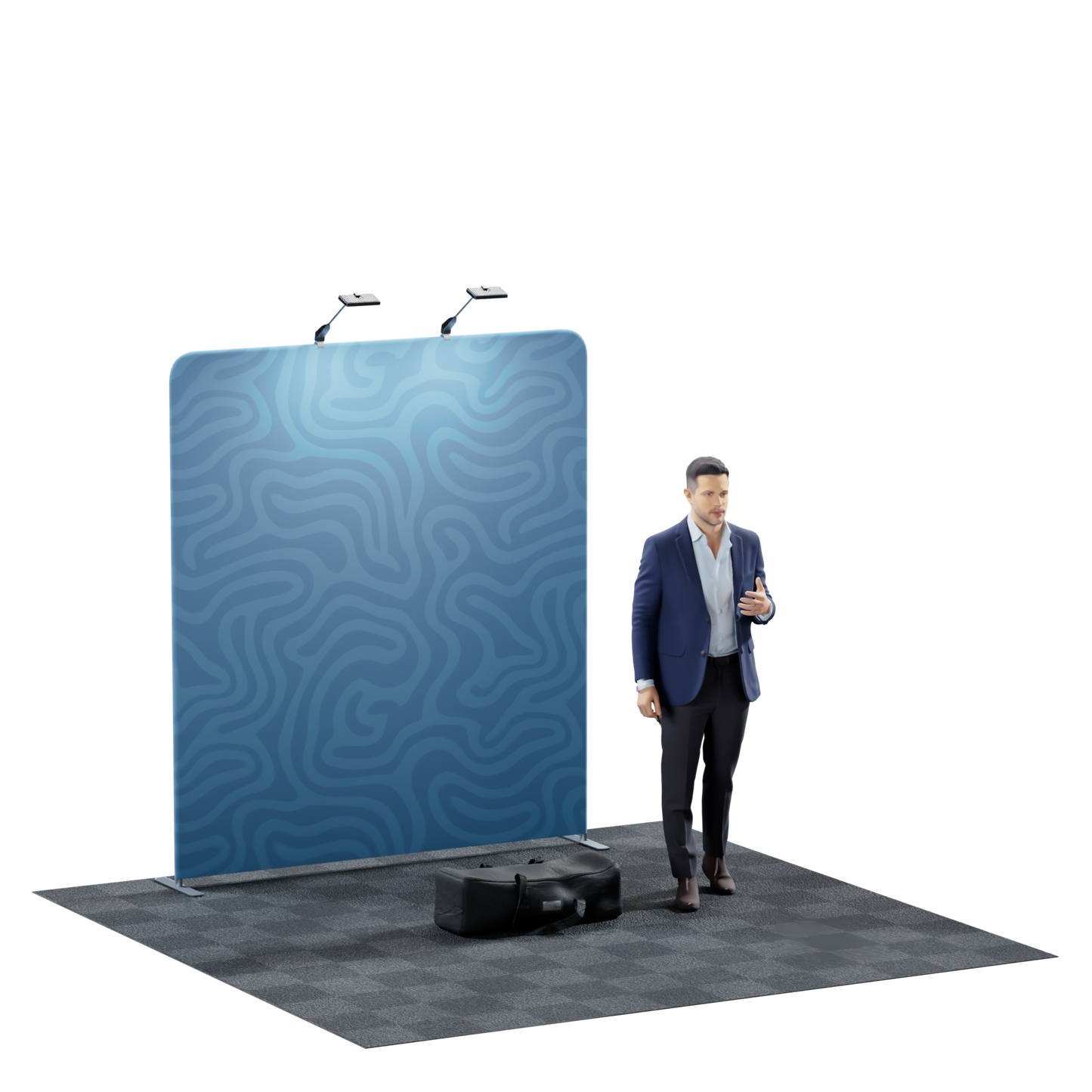 6.5' Portable Tension Fabric Backdrop