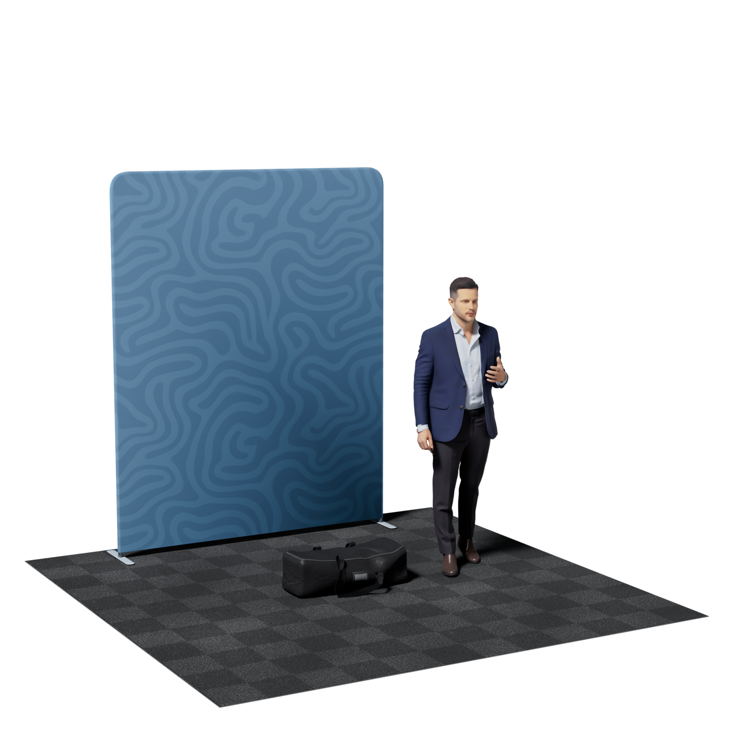 6.5' Tension Fabric Backdrop Replacement Graphic - Portable Display Fabric Panel