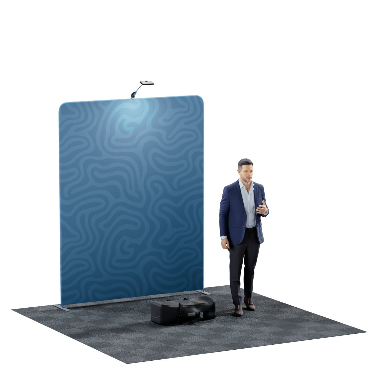 6.5' Portable Tension Fabric Backdrop