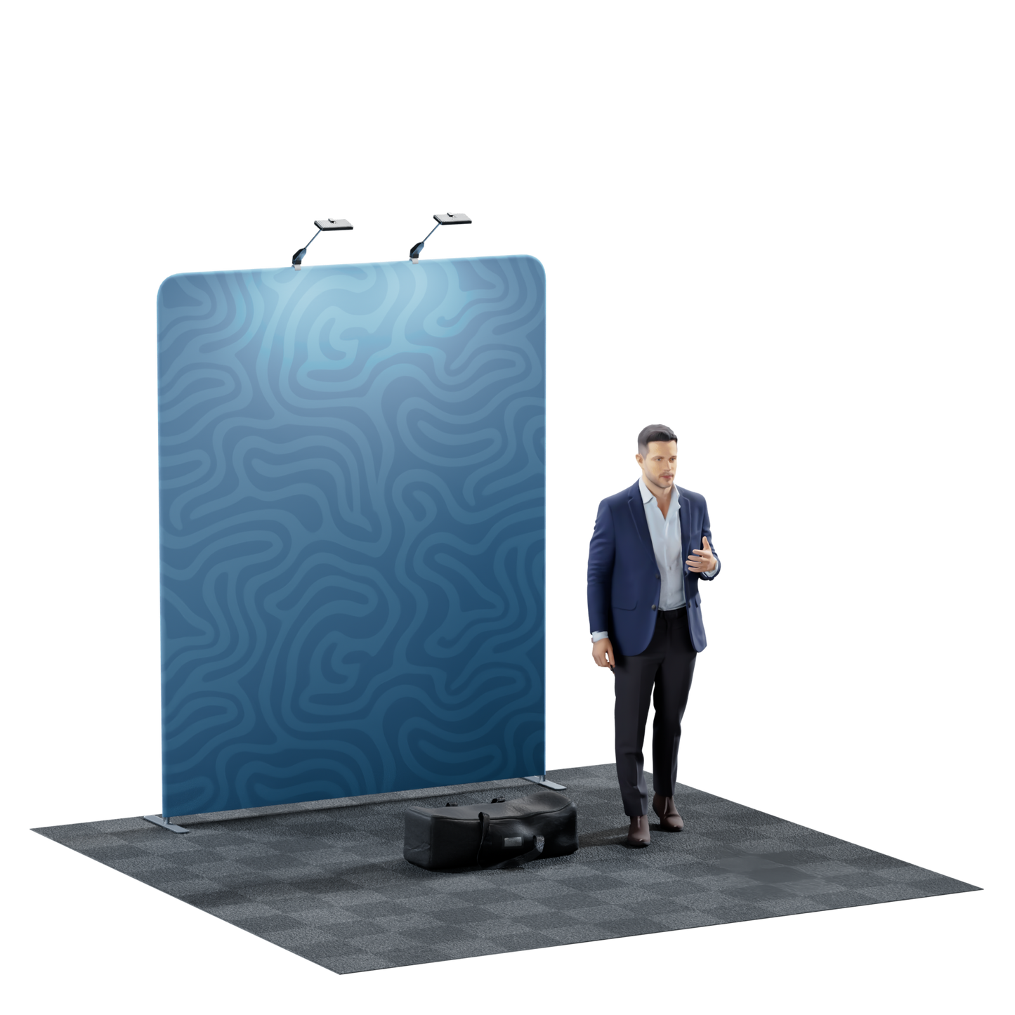 6.5' Portable Tension Fabric Backdrop