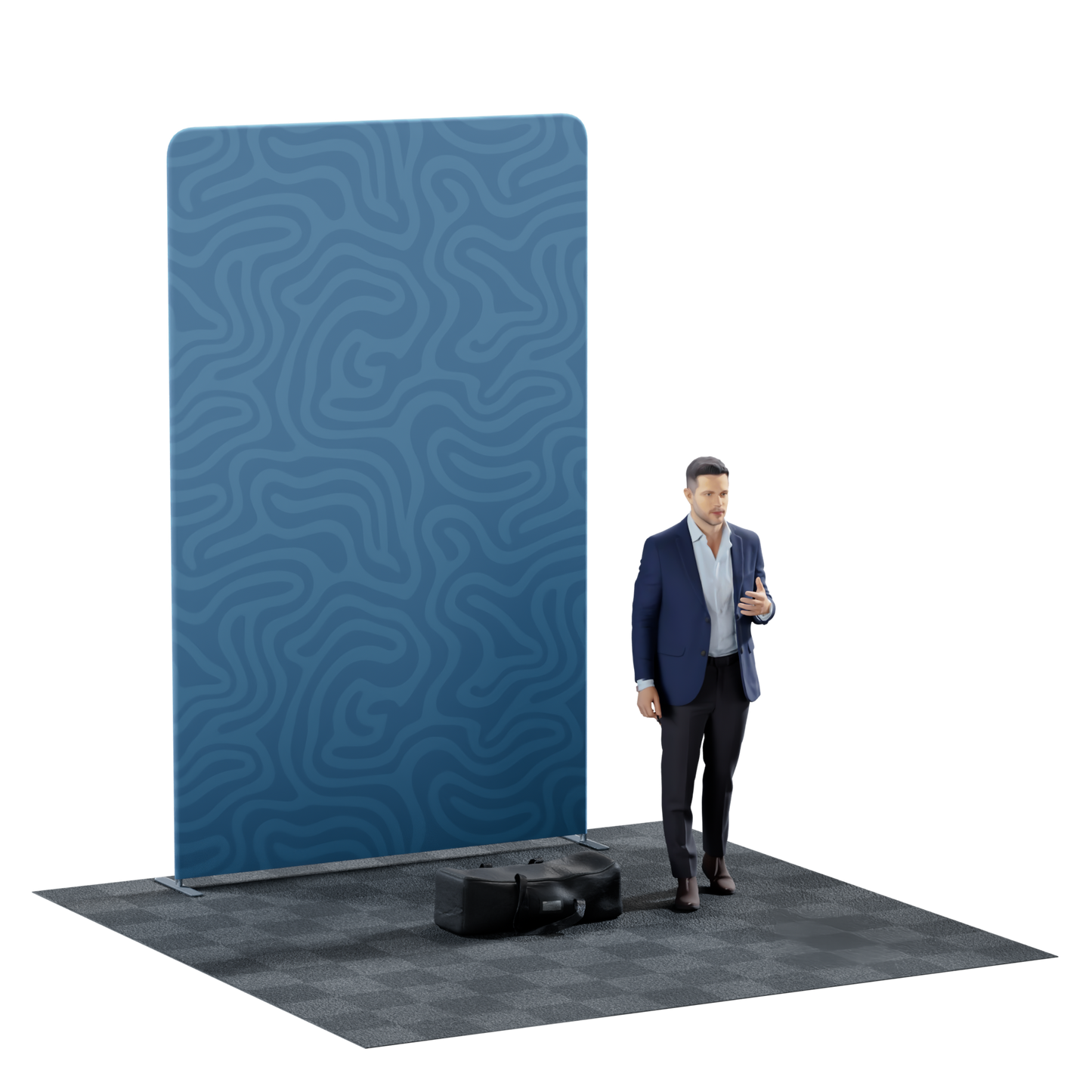 6.5' Portable Tension Fabric Backdrop