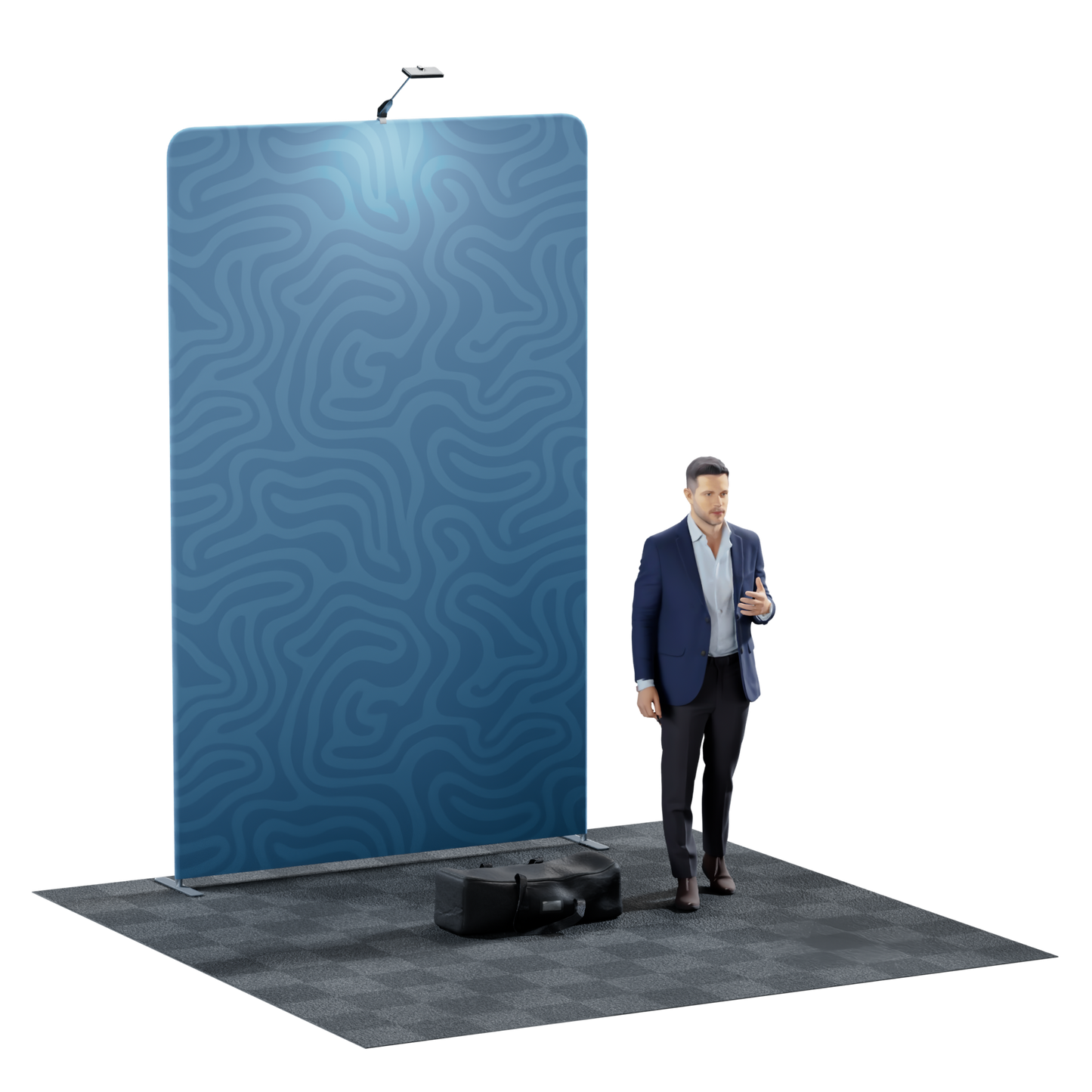6.5' Portable Tension Fabric Backdrop