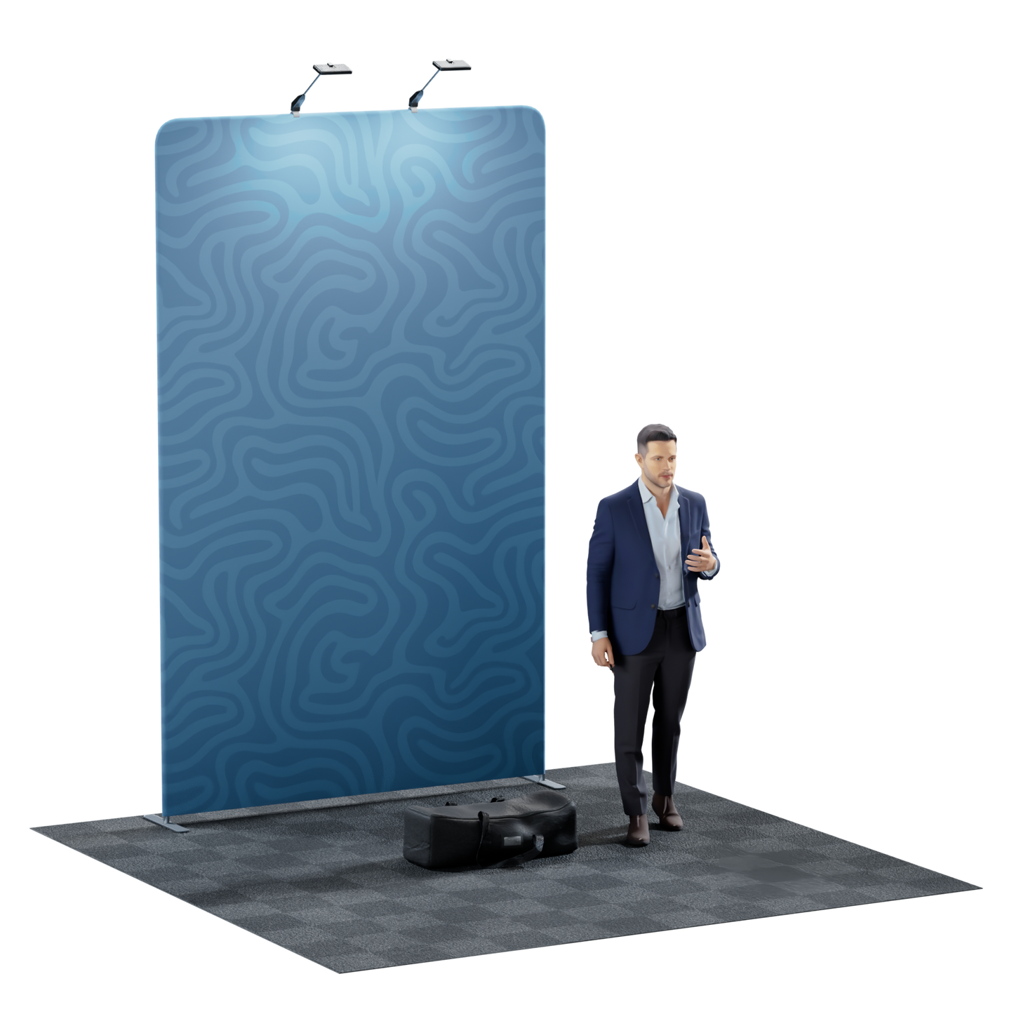 6.5' Portable Tension Fabric Backdrop