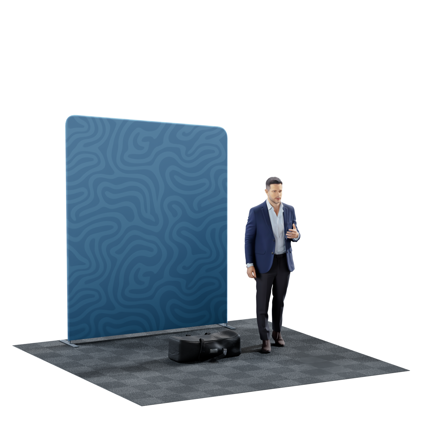 6.5' Portable Tension Fabric Backdrop