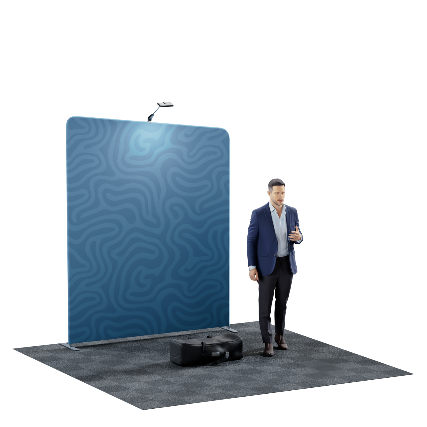 6.5' Portable Tension Fabric Backdrop