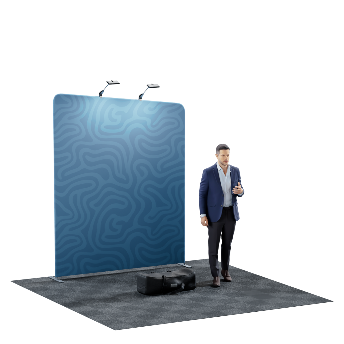 6.5' Portable Tension Fabric Backdrop