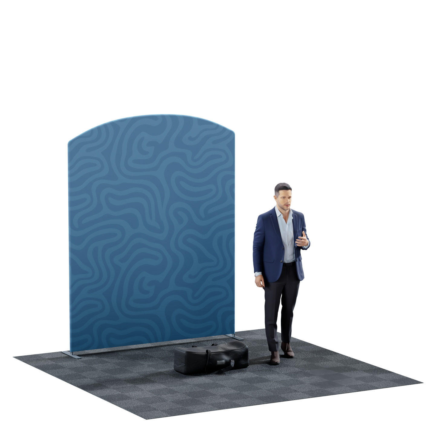 6.5' Portable Tension Fabric Backdrop