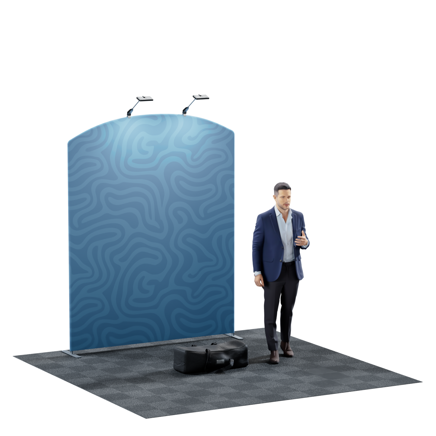 6.5' Portable Tension Fabric Backdrop