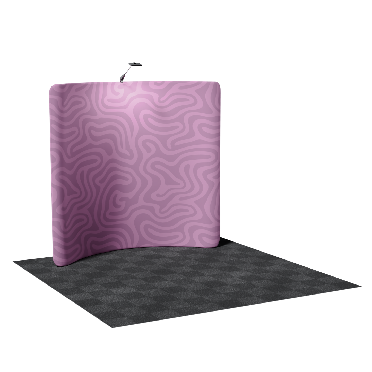 8' Curved Tension Fabric Backdrop
