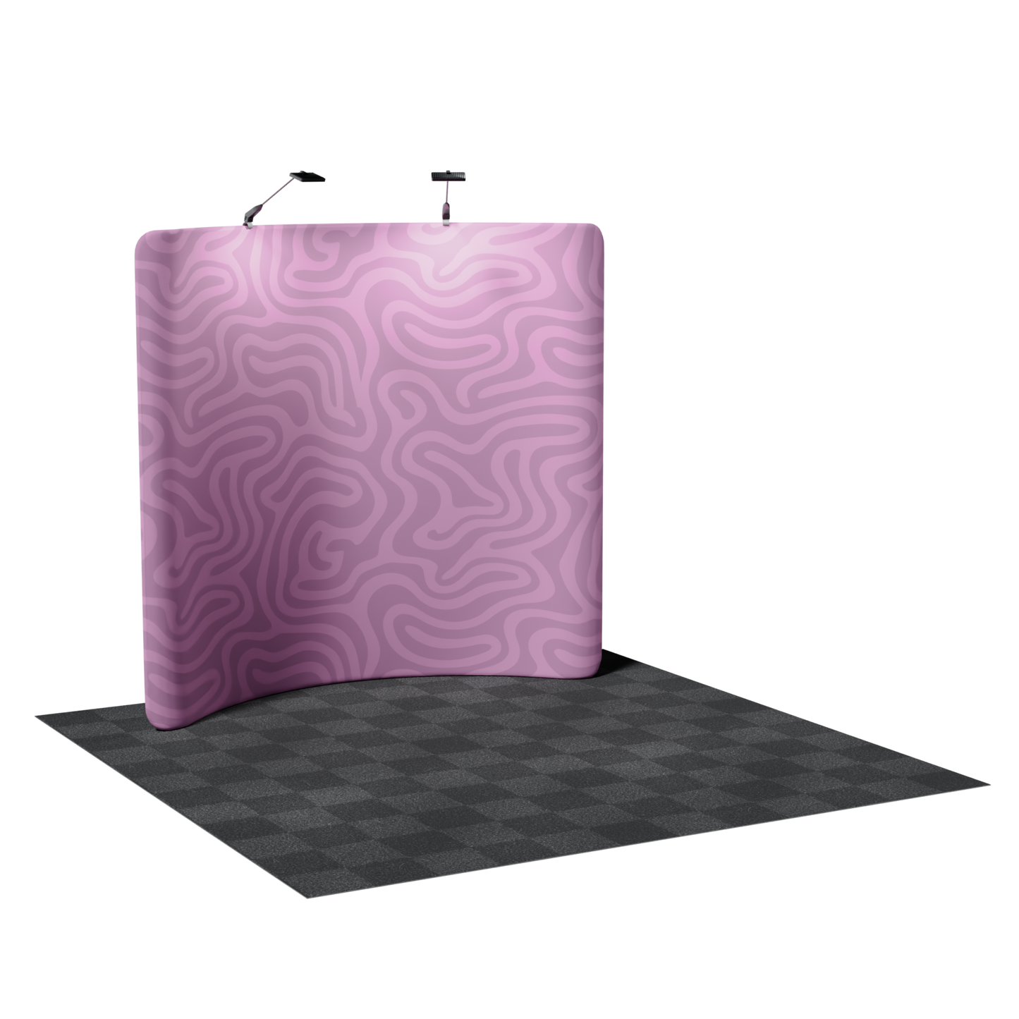 8' Curved Tension Fabric Backdrop