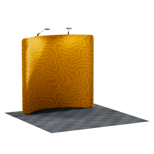 8' Curved Tension Fabric Backdrop