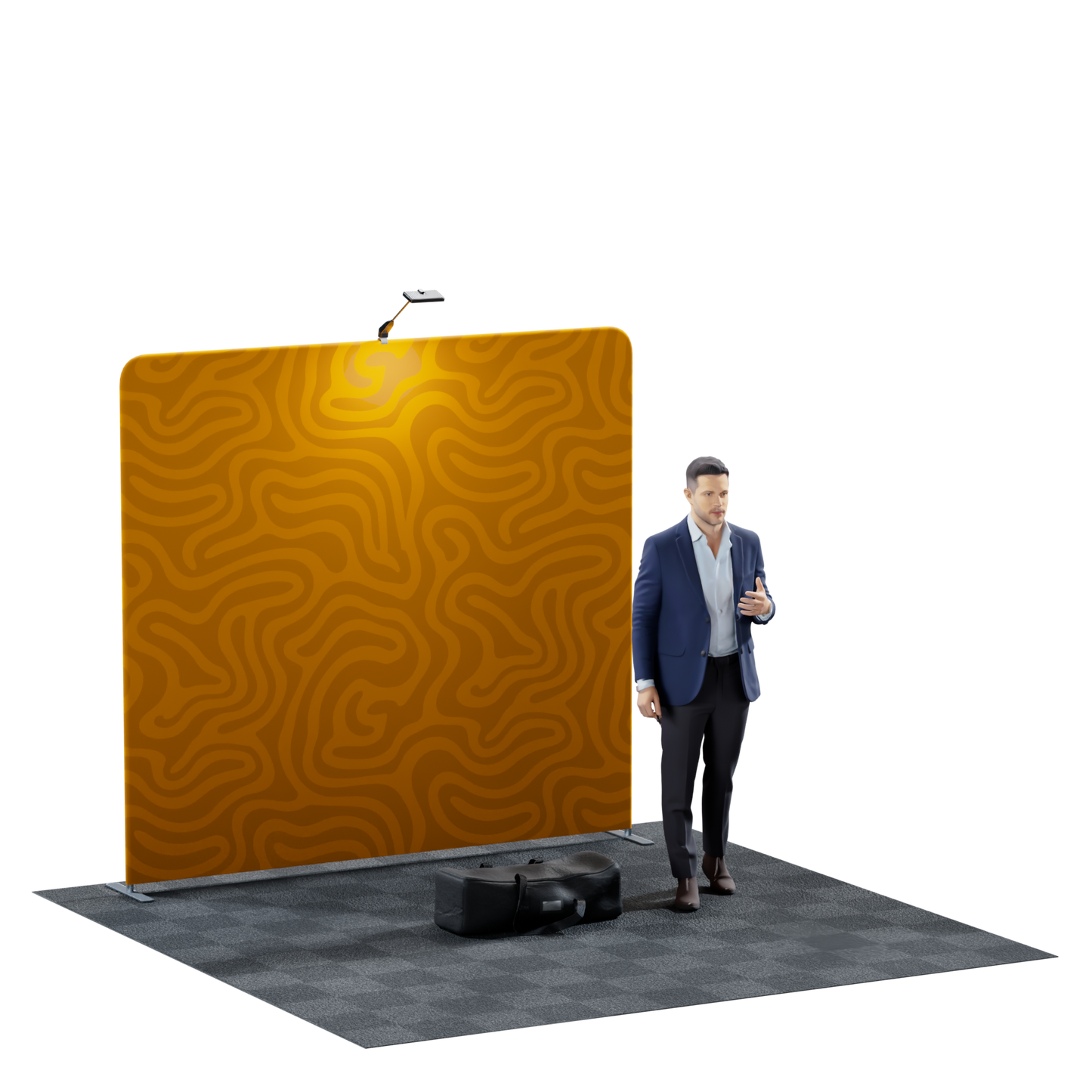 8' Portable Tension Fabric Backdrop