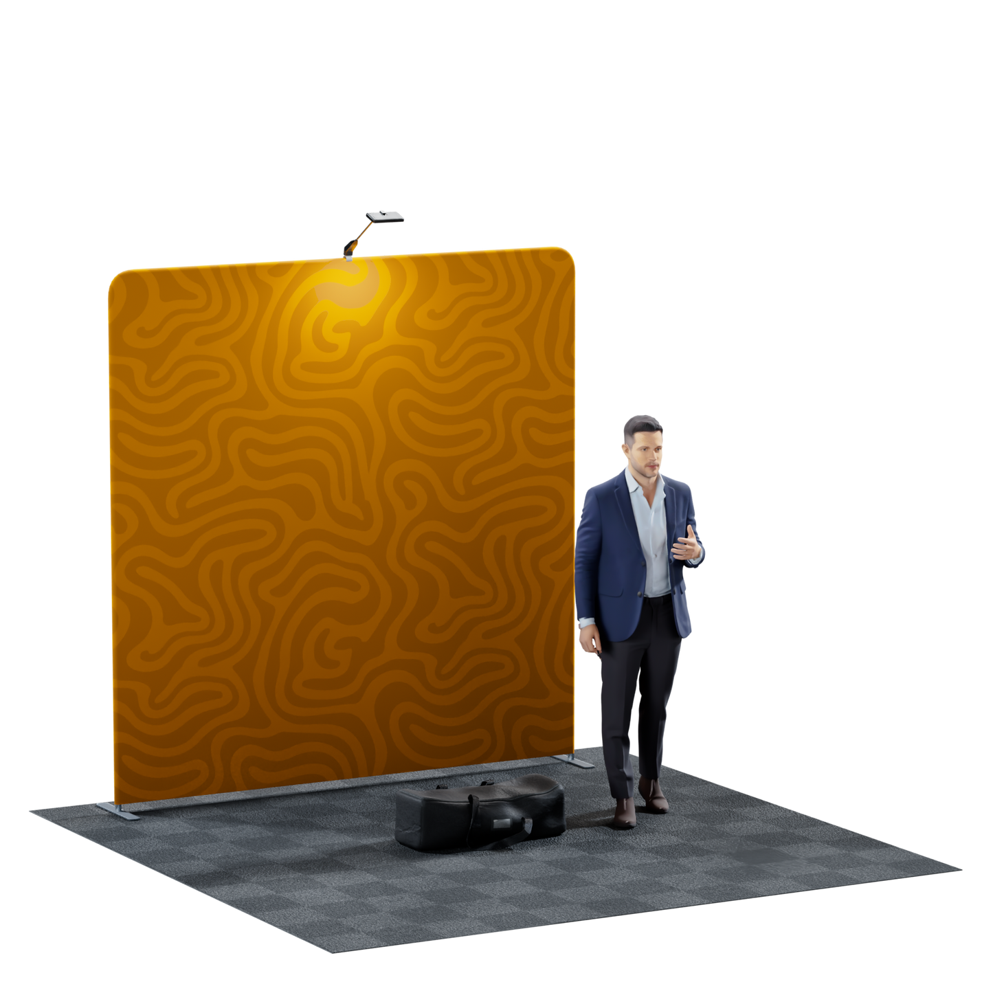 8' Portable Tension Fabric Backdrop