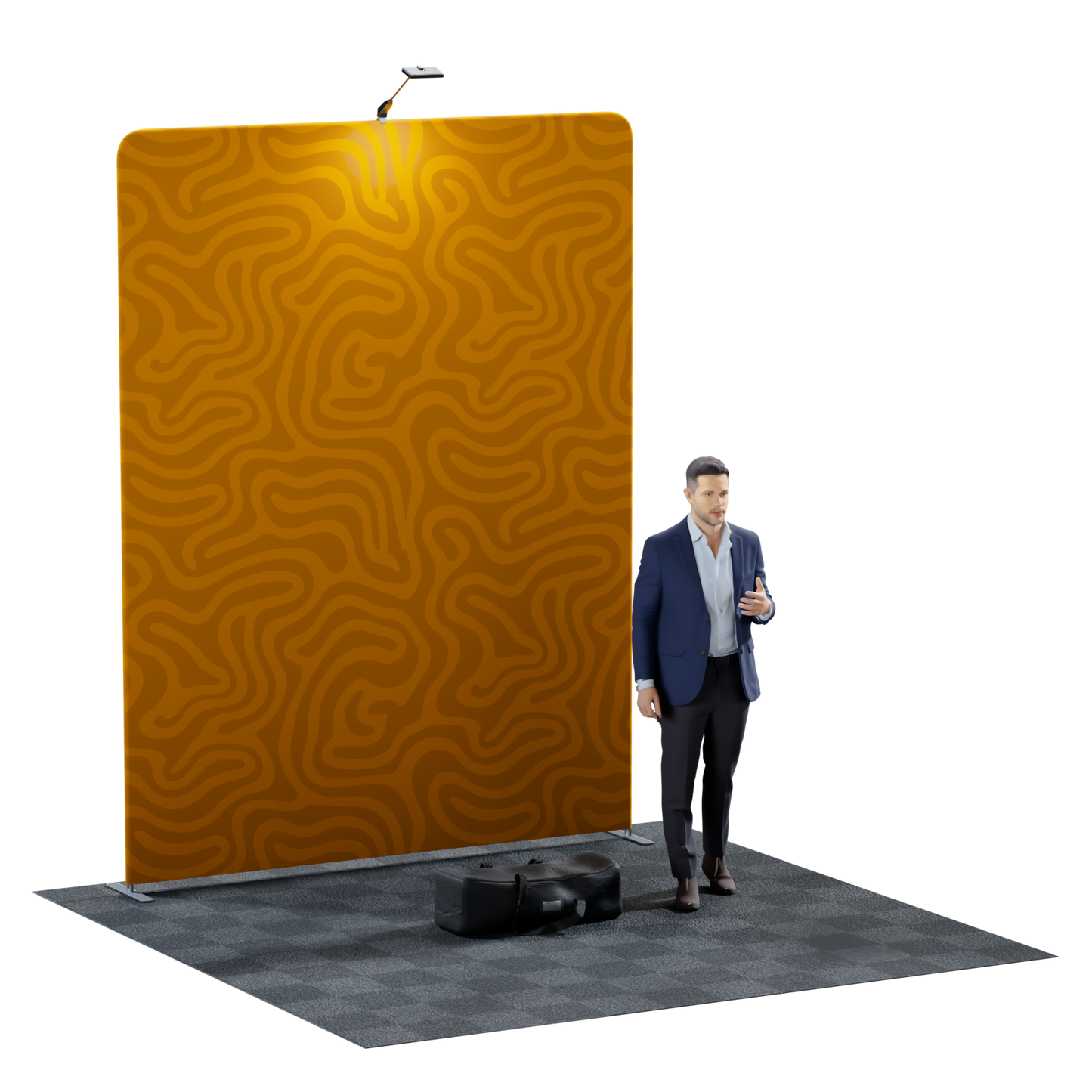 8' Portable Tension Fabric Backdrop