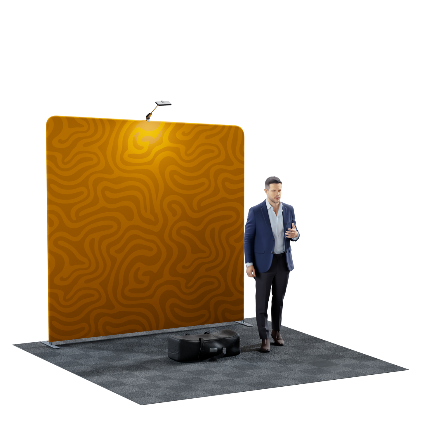 8' Portable Tension Fabric Backdrop