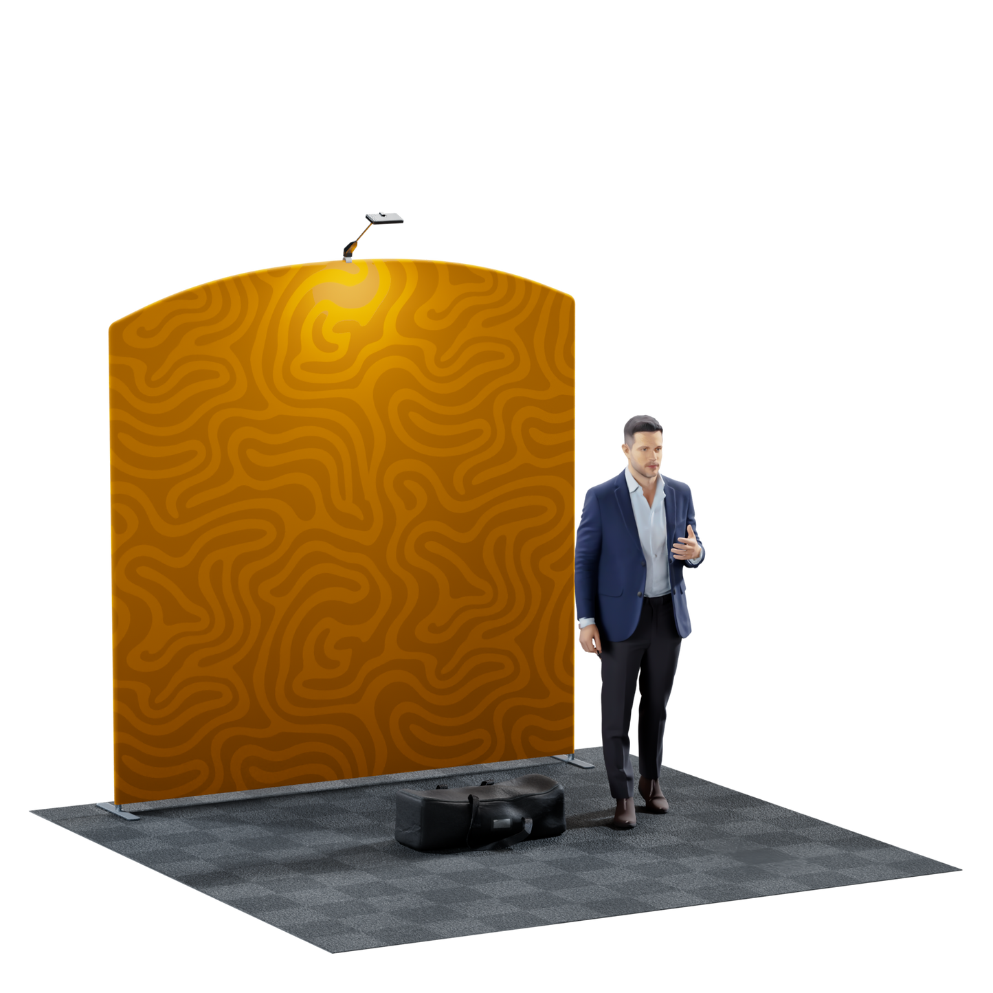 8' Portable Tension Fabric Backdrop