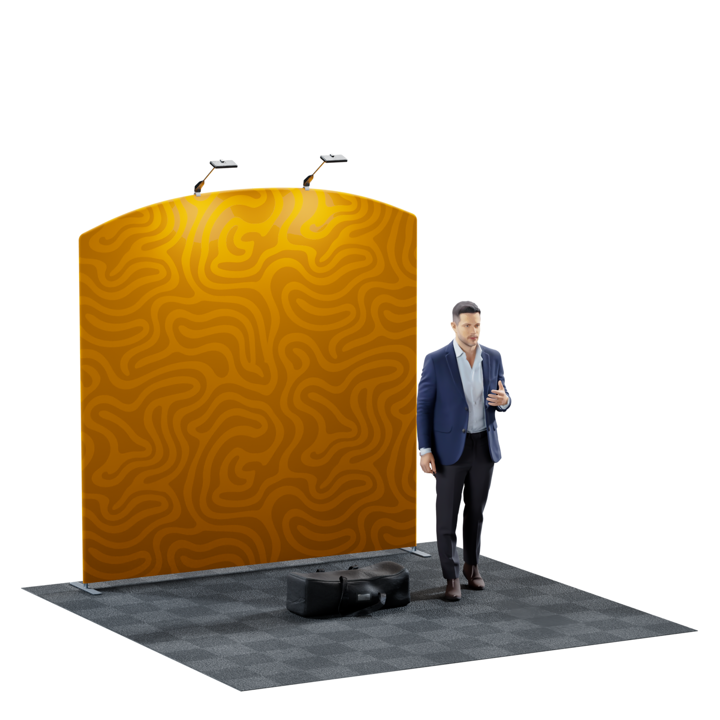 8' Portable Tension Fabric Backdrop