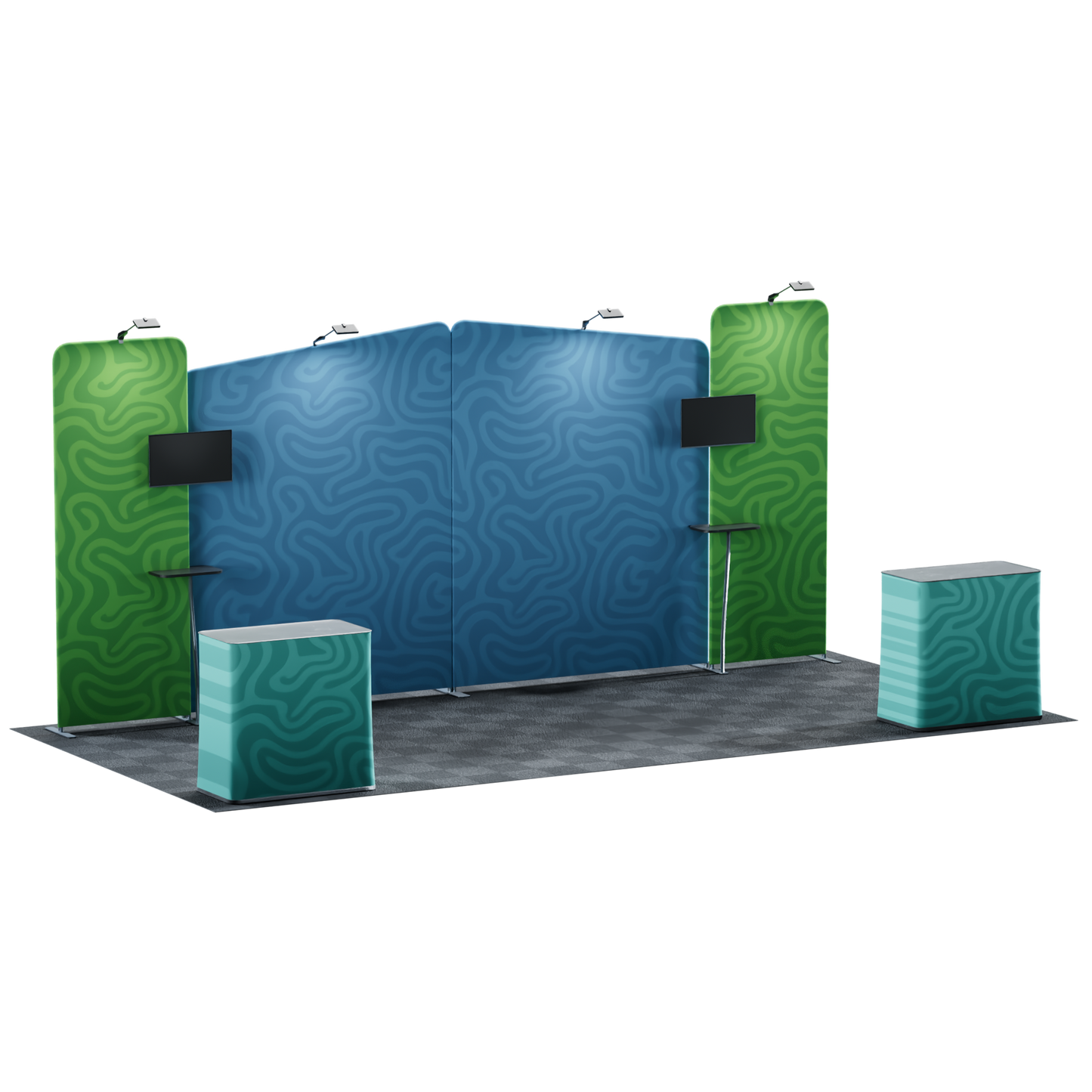 Replacement Graphics - 20' Exhibit Kit