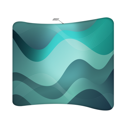 10' Curved Tension Fabric Backdrop