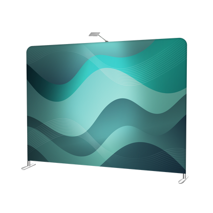 10' Straight Tension Fabric Backdrop