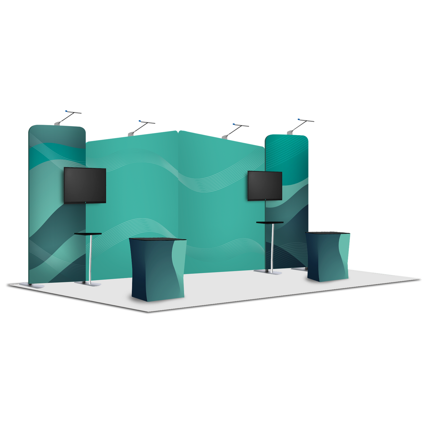 Graphic Replacement - 20' Exhibit Kit