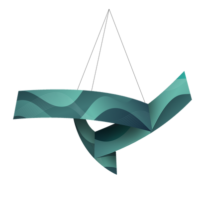 Pinwheel Hanging Banner