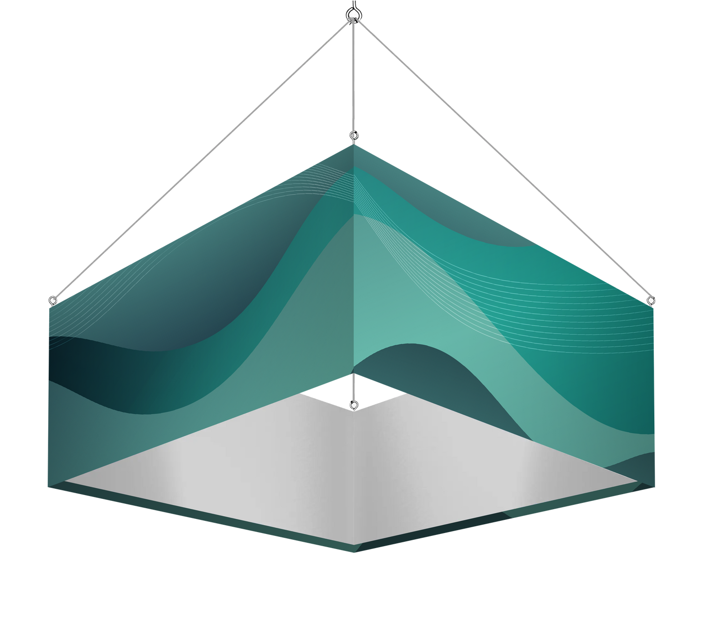 Square Hanging Banner