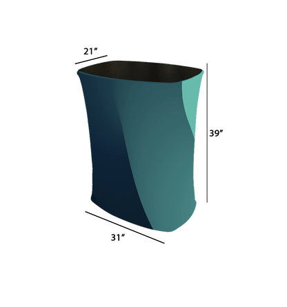 Backlit Square Counter