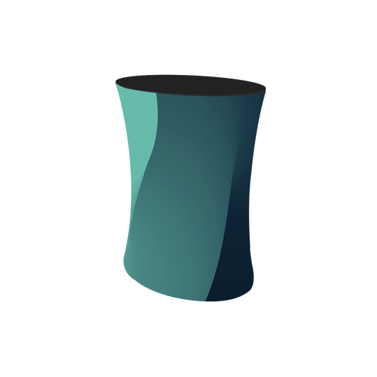 Graphic Replacement - AutoPop Oval Podium