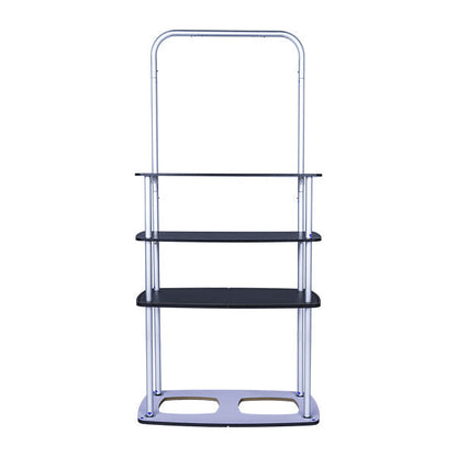Backwall Product Rack + Monitor Mount